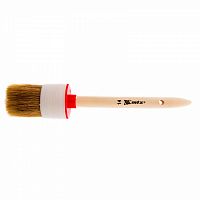 картинка Кисть круглая №14 (50 мм), натуральная щетина, деревянная ручка MTX на СКС+