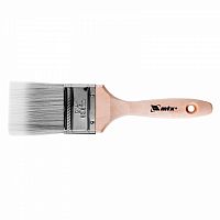 картинка Кисть плоская Platinum 2.5", искусственная щетина, деревянная ручка MTX на СКС+