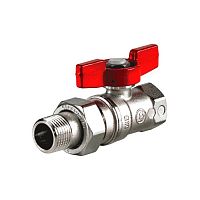картинка Кран шаровой латунь хром R259D ВР/"американка" бабочка Giacomini на СКС+