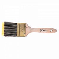картинка Кисть плоская Golden 2.5", искусственная щетина, деревянная ручка Mtx на СКС+